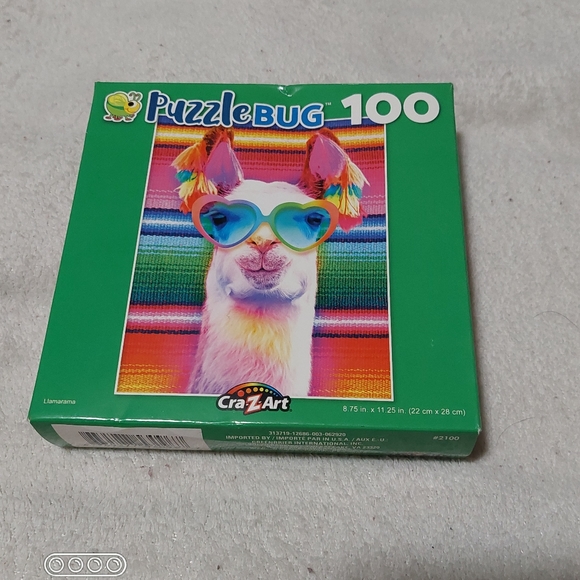Llama 100 Piece Puzzle - Picture 2 of 2